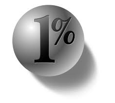 1 percent